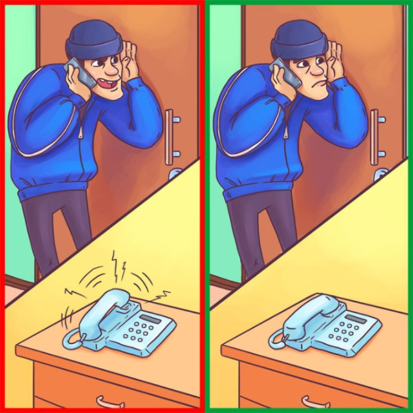Đừng để một tên trộm nghe thấy tiếng chuông điện thoại nhà bạn