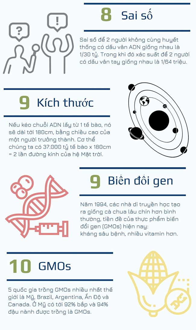 ADN và gene trong di truyền học