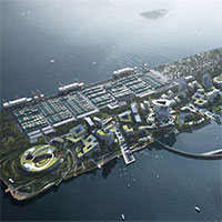 Dự án "thành phố tương lai" của Tencent: Rộng 2km2, không bóng ô tô, tận dụng phương tiện tự hành