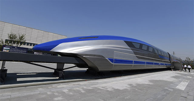 Trung Quốc chạy thử thành công tàu đệm từ tốc độ cao 600km/h