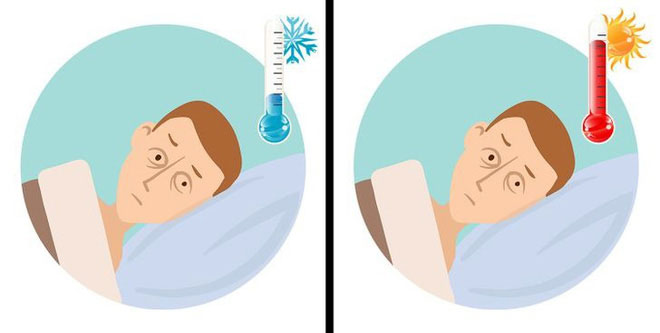 Cứ đến giữa đêm lại tỉnh giấc, nghe thì 