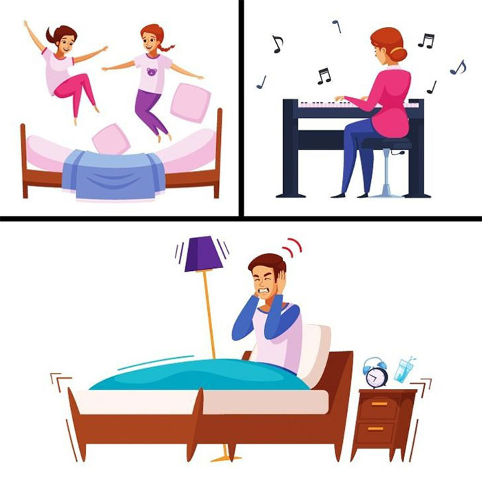 Cứ đến giữa đêm lại tỉnh giấc, nghe thì 