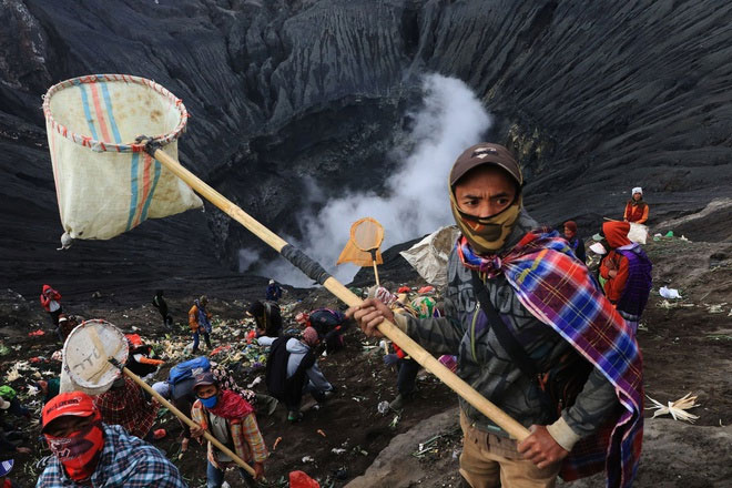 Lễ tế thần Yadnya Kasada độc đáo của người Indonesia