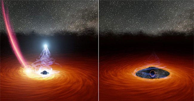Lần đầu tiên trong lịch sử, các nhà thiên văn học quan sát được 1 hố đen vừa "chớp mắt"
