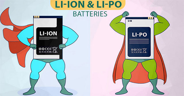 Pin Lithium-Ion và Lithium-polymer có gì khác biệt?
