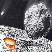 Tiểu hành tinh 100km trút mưa thiên thạch khổng lồ xuống Trái Đất