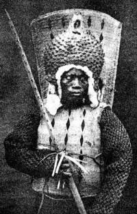 Chiến binh người Nauru, 1880.