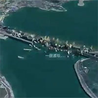 Video mô phỏng vỡ đập Tam Hiệp, bức tường nước cao 100m càn quét đến tận Vũ Hán