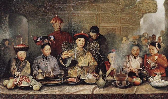 Hoàng đế nhà Thanh tiêu tốn 