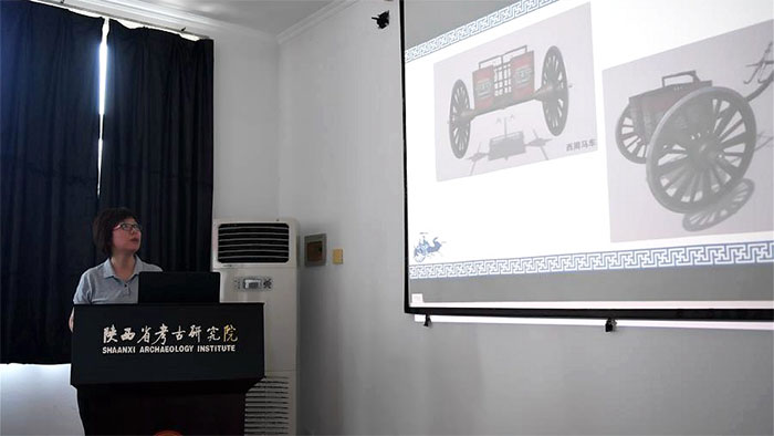 Cận cảnh cỗ xe hoàng gia khảm ngọc thời Tây Chu gần 3.000 tuổi