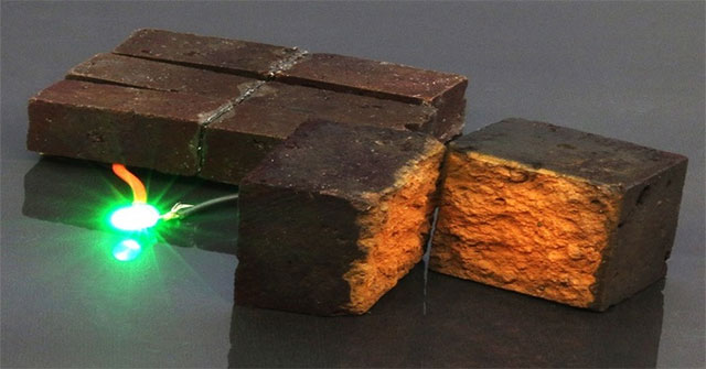 Phát minh loại gạch thông minh có thể lưu trữ điện