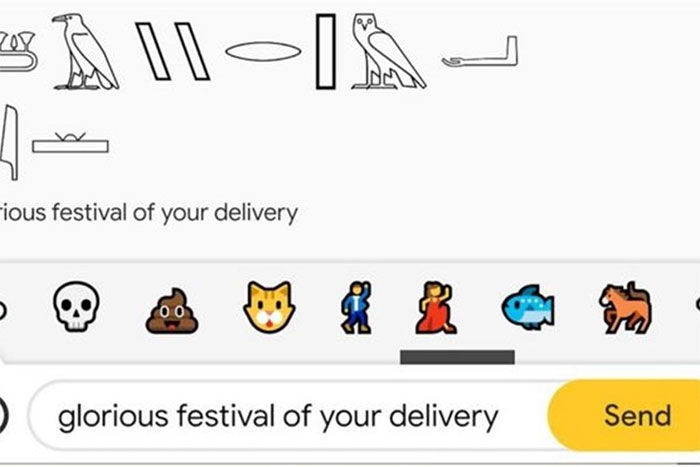 Google dịch chữ tượng hình Ai Cập cổ đại bằng trí tuệ nhân tạo