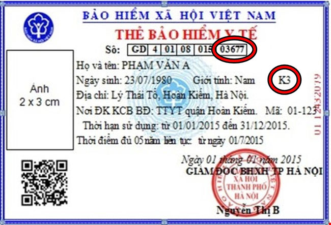 Có thể bạn chưa biết: Đây là ý nghĩa chính xác đằng sau những mã số trên chiếc thẻ bảo hiểm y tế