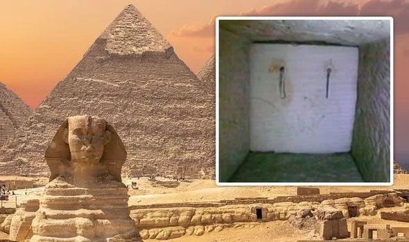 Phát hiện sửng sốt sau cánh cửa bí mật bên trong kim tự tháp Ai Cập -  
