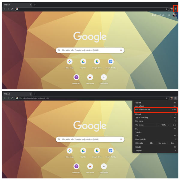 Xóa lịch sử và dữ liệu trang web