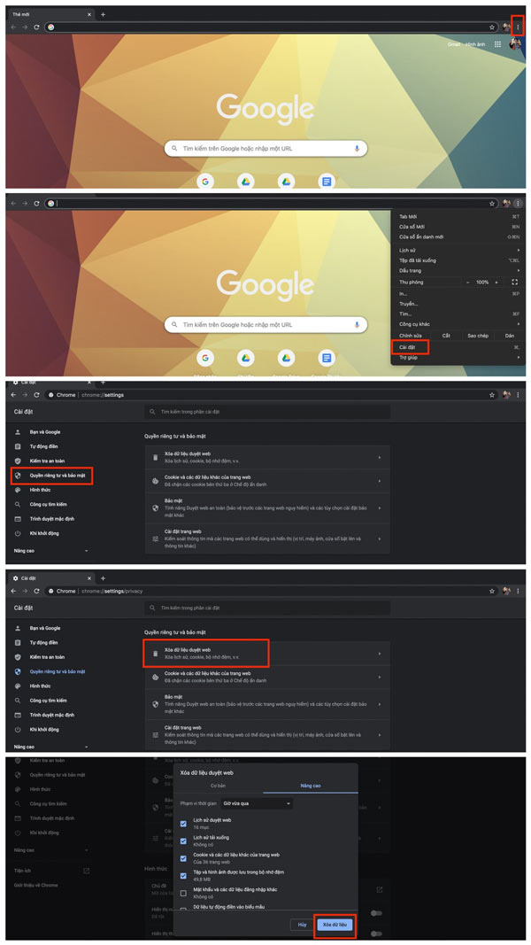 Cửa sổ ẩn danh mới