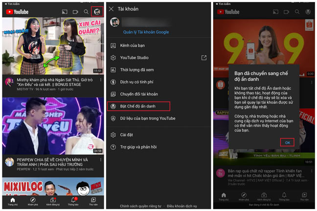 Hạn chế để ứng dụng ghi lại các hoạt động