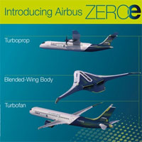 Hãng Airbus tiết lộ kế hoạch sản xuất máy bay phát thải bằng 0