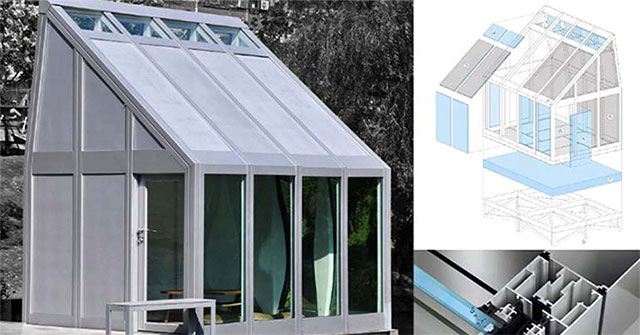 Sáng chế cửa sổ chứa nước giúp điều hòa nhiệt độ trong nhà