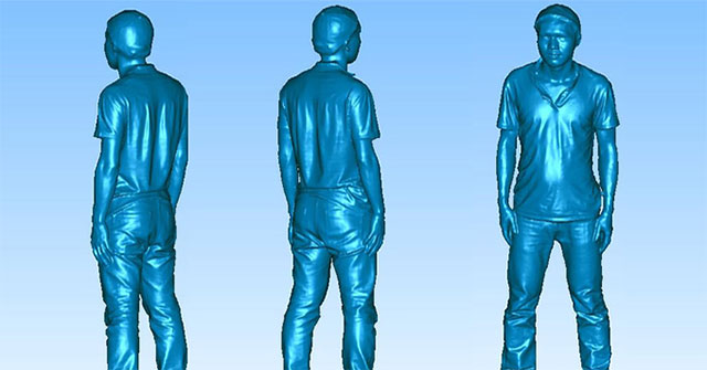 Công nghệ quét 3D lấy số đo cơ thể trong 5 giây