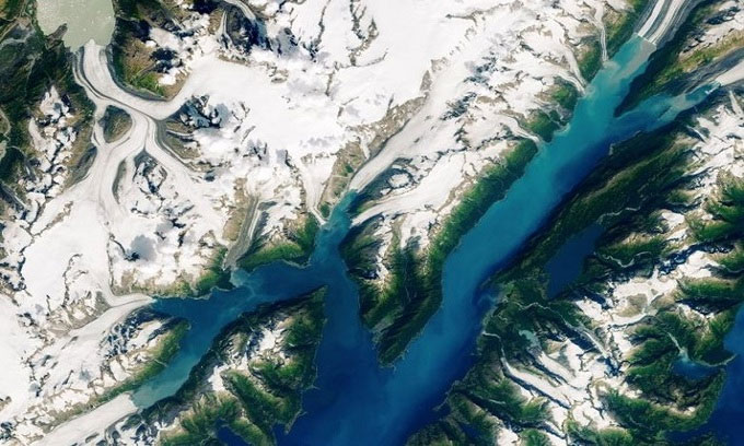Ảnh vệ tinh NASA báo hiệu siêu sóng thần ở Alaska