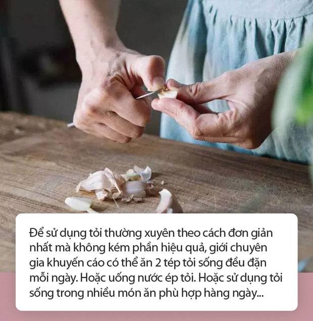 Với vỏn vẹn 2 tép tỏi mỗi ngày, bạn sẽ khỏe mạnh từ trong ra ngoài