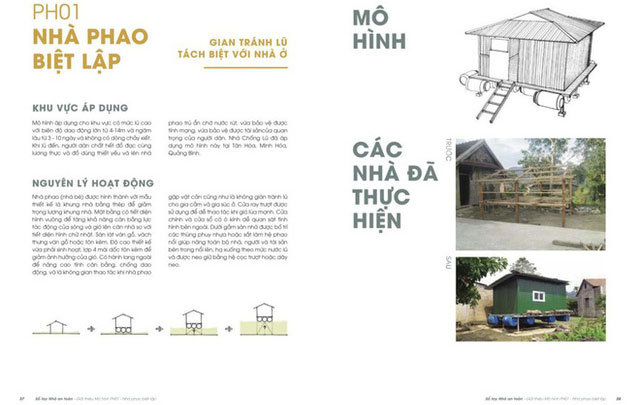 Một lần nữa, những căn nhà phao trong dự án Nhà Chống Lũ phát huy tác dụng tại Quảng Bình