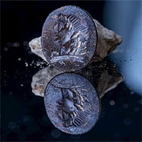 Con dấu ngọc bích 2.000 năm tuổi khắc hình thần Apollo