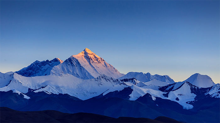 Khu vực dãy núi Himalaya trải rộng trên 8 quốc gia