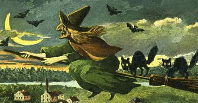 Tại sao phù thuỷ lại cưỡi chổi mà không cưỡi thứ khác?