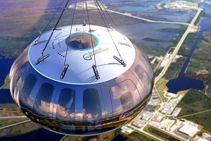 Thử nghiệm phóng khinh khí cầu lên cao 32.000m