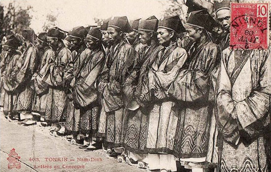 Những hình ảnh về kỳ thi Hương cuối thế kỷ XIX