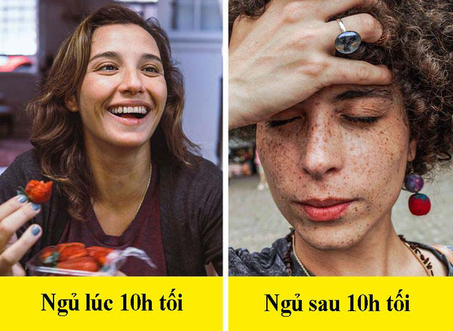 Khi đi ngủ trước hoặc sau 10h tối, cơ thể con người sẽ khác nhau thế nào?
