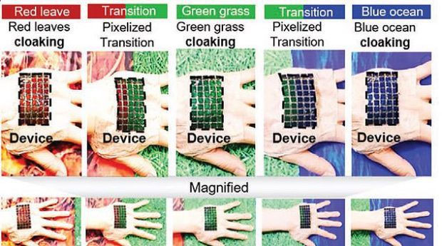 Hàn Quốc phát triển lớp ngụy trang tàng hình cho binh sĩ