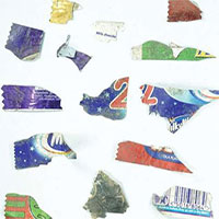 Phát hiện 2.000 mảnh nhựa tại khu khảo cổ từ thời Đồ Sắt