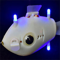 Ra mắt cá robot in 3D có thể phối hợp bơi theo bầy