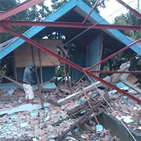 Cận cảnh động đất ở Indonesia, hơn 600 người thương vong