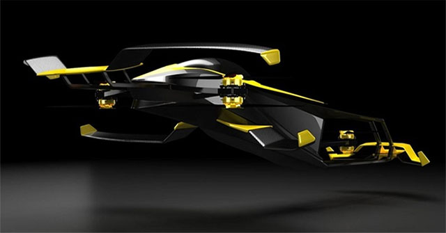 Xe đua bay cất hạ cánh thẳng đứng tốc độ 246km/h