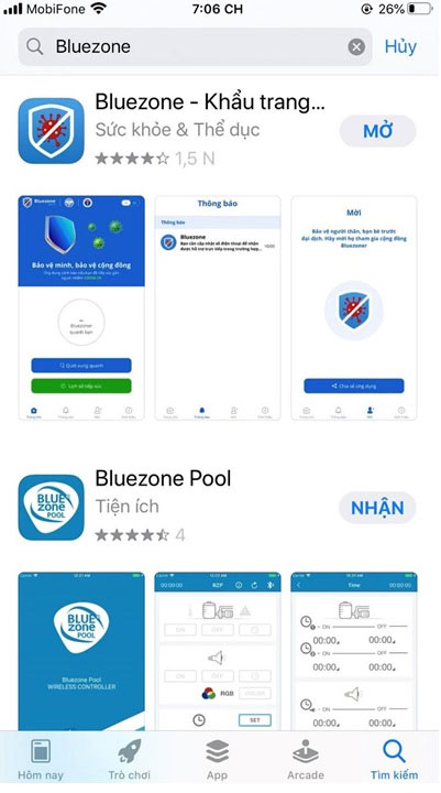 Hướng dẫn cách cài đặt ứng dụng Bluezone