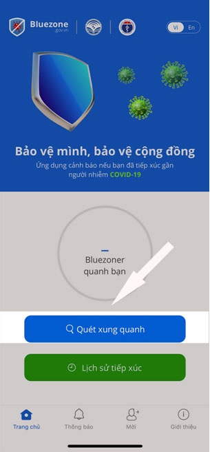 Hướng dẫn cách cài đặt ứng dụng Bluezone
