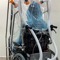 Nhà khoa học Việt thiết kế xe lăn áp lực âm cho bệnh nhân Covid-19
