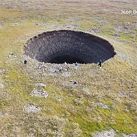 Hé lộ bí ẩn phía sau "hố tử thần" khổng lồ ở Siberia