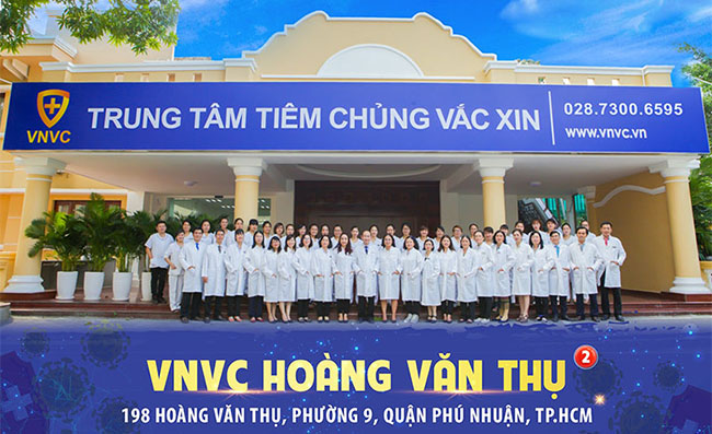 Các trung tâm tiêm chủng thuộc hệ thống tiêm chủng VNVC trên toàn quốc