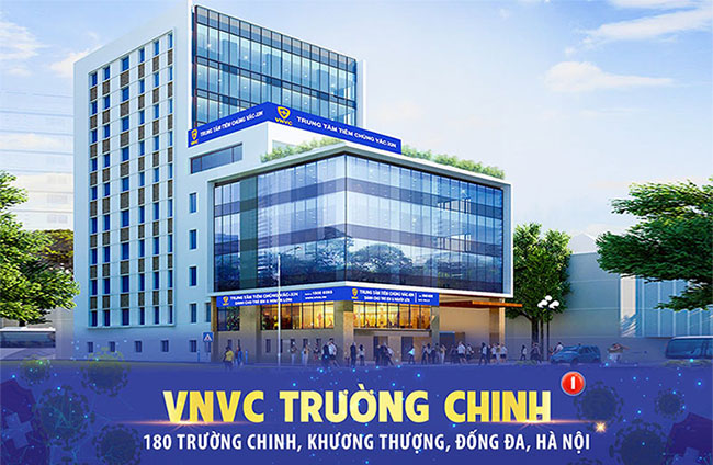 Các trung tâm tiêm chủng thuộc hệ thống tiêm chủng VNVC trên toàn quốc