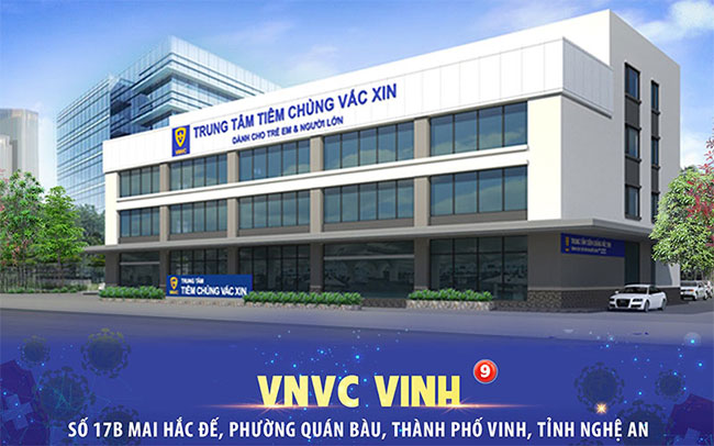Các trung tâm tiêm chủng thuộc hệ thống tiêm chủng VNVC trên toàn quốc