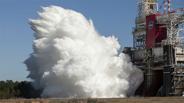 NASA tung video thử động cơ tên lửa đưa tàu vũ trụ lên sao Hỏa
