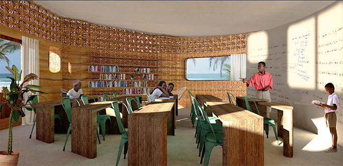 Ngôi trường in 3D đầu tiên trên thế giới có thể sẽ được xây dựng ở Madagascar