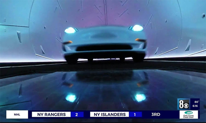 Đường chạy dưới lòng đất dành riêng cho xe Tesla
