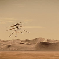 Drone trên Hỏa tinh dùng chip Snapdragon 7 năm tuổi