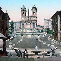 Chùm ảnh Rome những năm 1890 qua ảnh phục chế